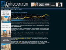 Tablet Screenshot of onlinecount.com